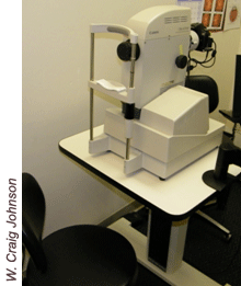 Retinal station..